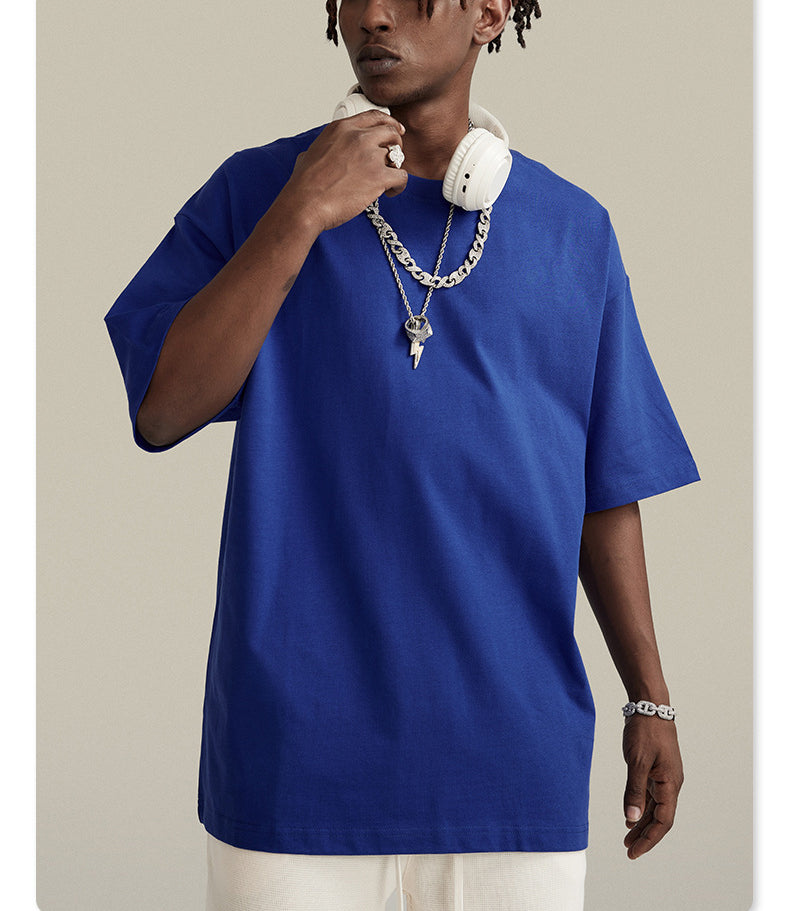 Pure cotton short-sleeved loose T-shirt