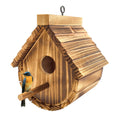 Handmade Natural Wooden Bird Houses for Outdoor