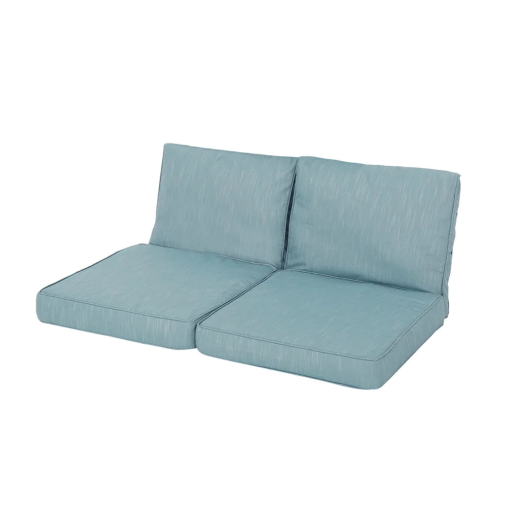 HONOLULU CLUB CHAIR CUSHION SET, BACK CUSHION AND SEAT CUSHION, TEAL, SET OF 2, (52918.00 CUSHION SET)