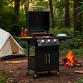 Portable Barbecue w/ Wheels Gas Grill