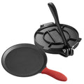 10 Inch Tortilla Press Chapati Maker Roti Dough Maker Heavy Duty Cast Iron
