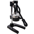 Cast Iron Citrus Juicer , Extra-Large Commercial Grade Manual Hand Press , Heavy Duty Countertop Squeezer for Fresh Orange Juice,Black Color