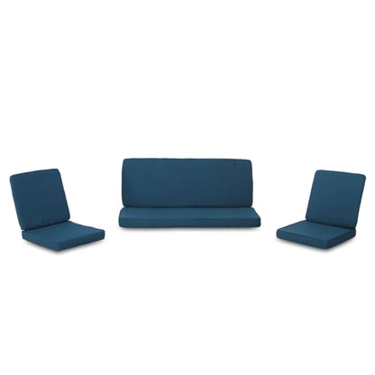 CAROLINA CLUB CHAIR & LOVESEAT CUSHION SET, DARK TEAL, (2sets 63513.00 CUSHION SET+1set 63308.00 CUSHION SET)