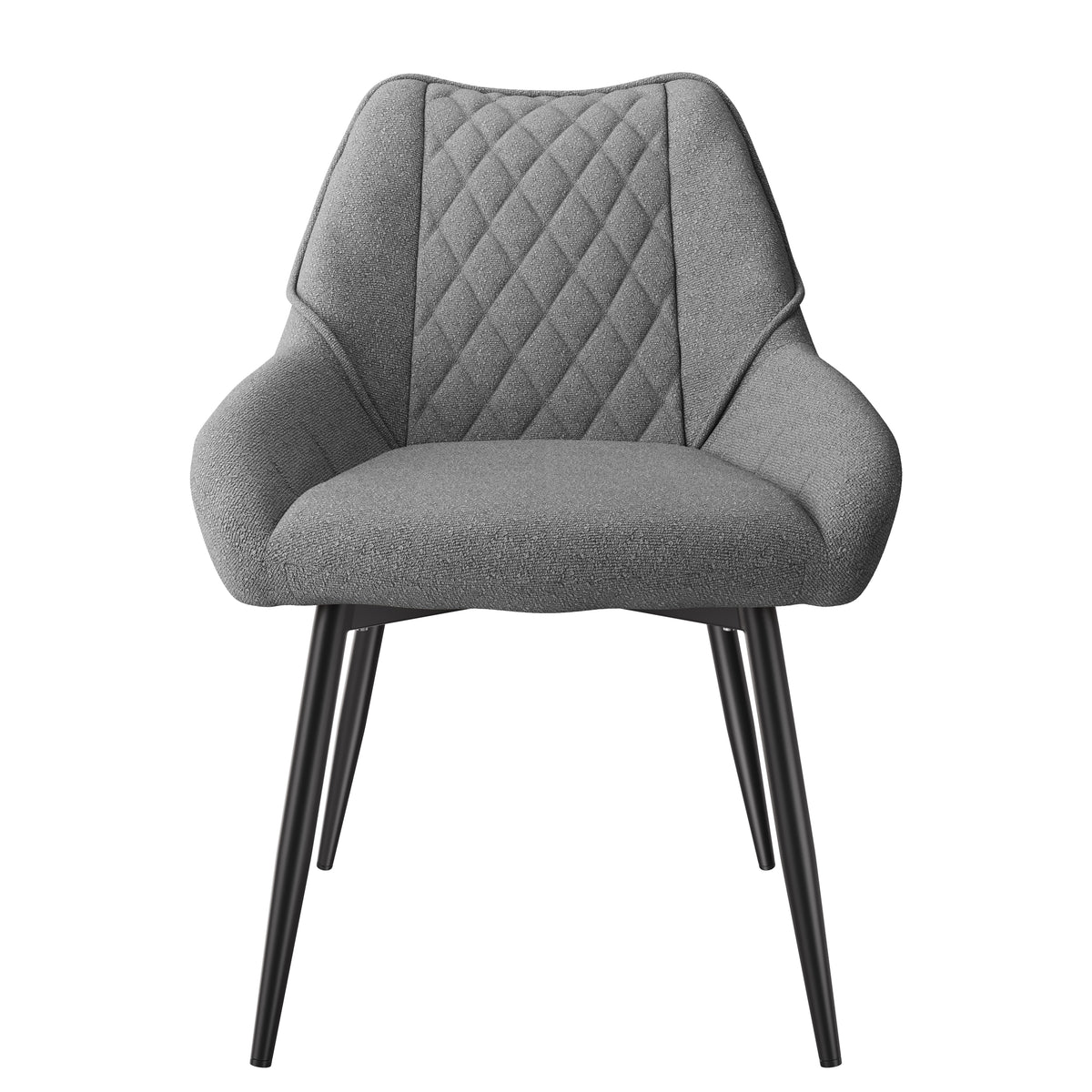 Fabric Soft Dining Chairs (Set of 2)