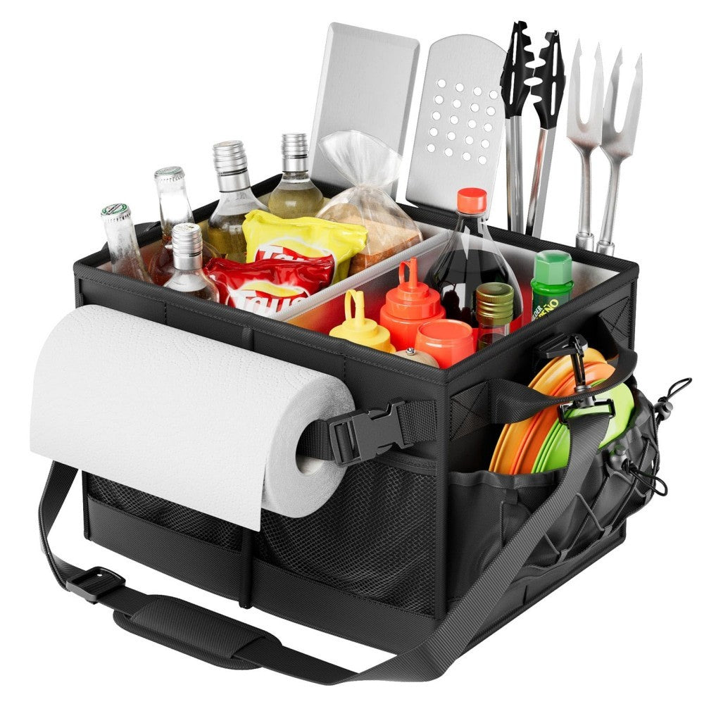 BBQ Caddy with Paper Towel Holder