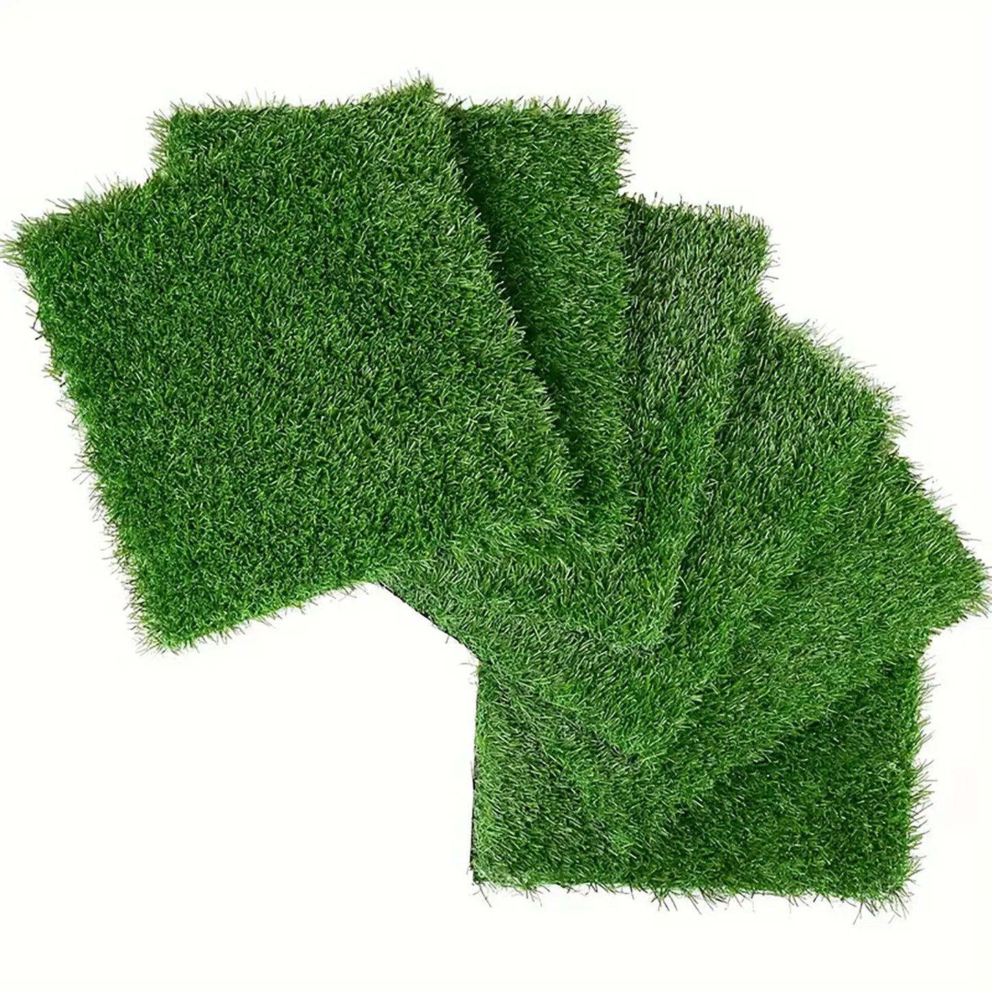 Artificial Lawn 36pcs Interlocking Grass Tiles for Patio, Balcony, Backyard, Green Turf Floor, 12x12 inches, Made of Durable Plastic