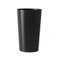 2 Pack Tall 21.7 in Planters for Outdoor Plants Modern Tall Square Planter Box Indoor Outdoor Porch Patio Flower Pot Modern Big Tapered Matte Tree Flower Pot for Garden, (Black)